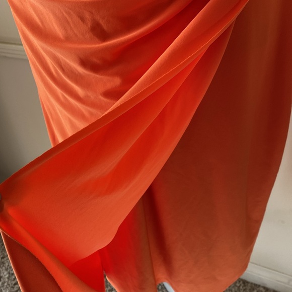 LAUREN Ralph Lauren BEAUTIFUL AND CLASSIC 🧡ORANGE🧡 DRESS PLUS SIZE 14 🌟EUC🌟 - Picture 5 of 17